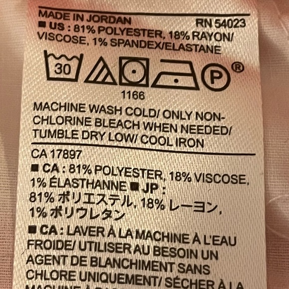 NWT Banana Republic Orange Pocket Button-Detail, size 2 - Picture 6 of 6